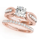 Engagement Rings Single Row Prong Set - TN50821-E